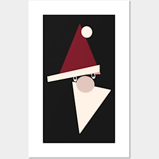 Modern Santa Claus Posters and Art